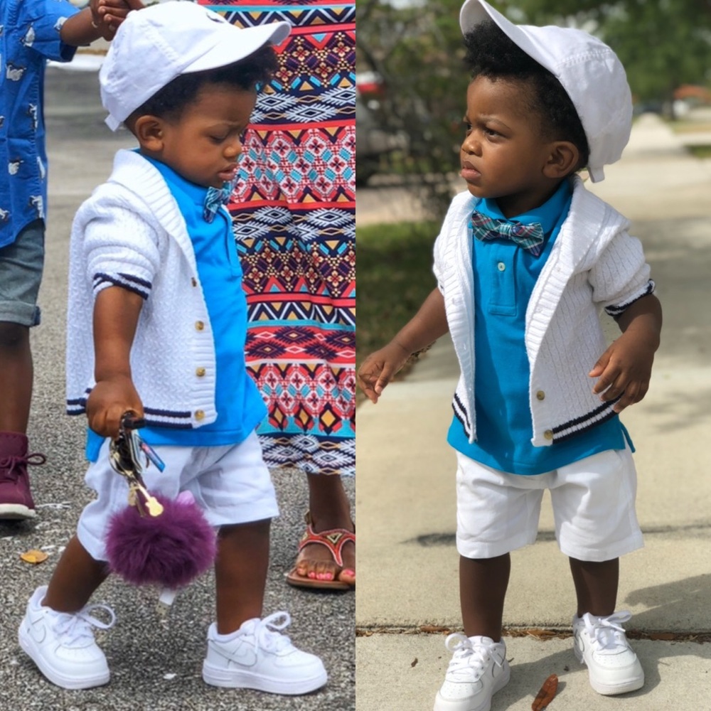 Designer Boy’s Sophisticated Summer Attire Set - Picture 2 of 12